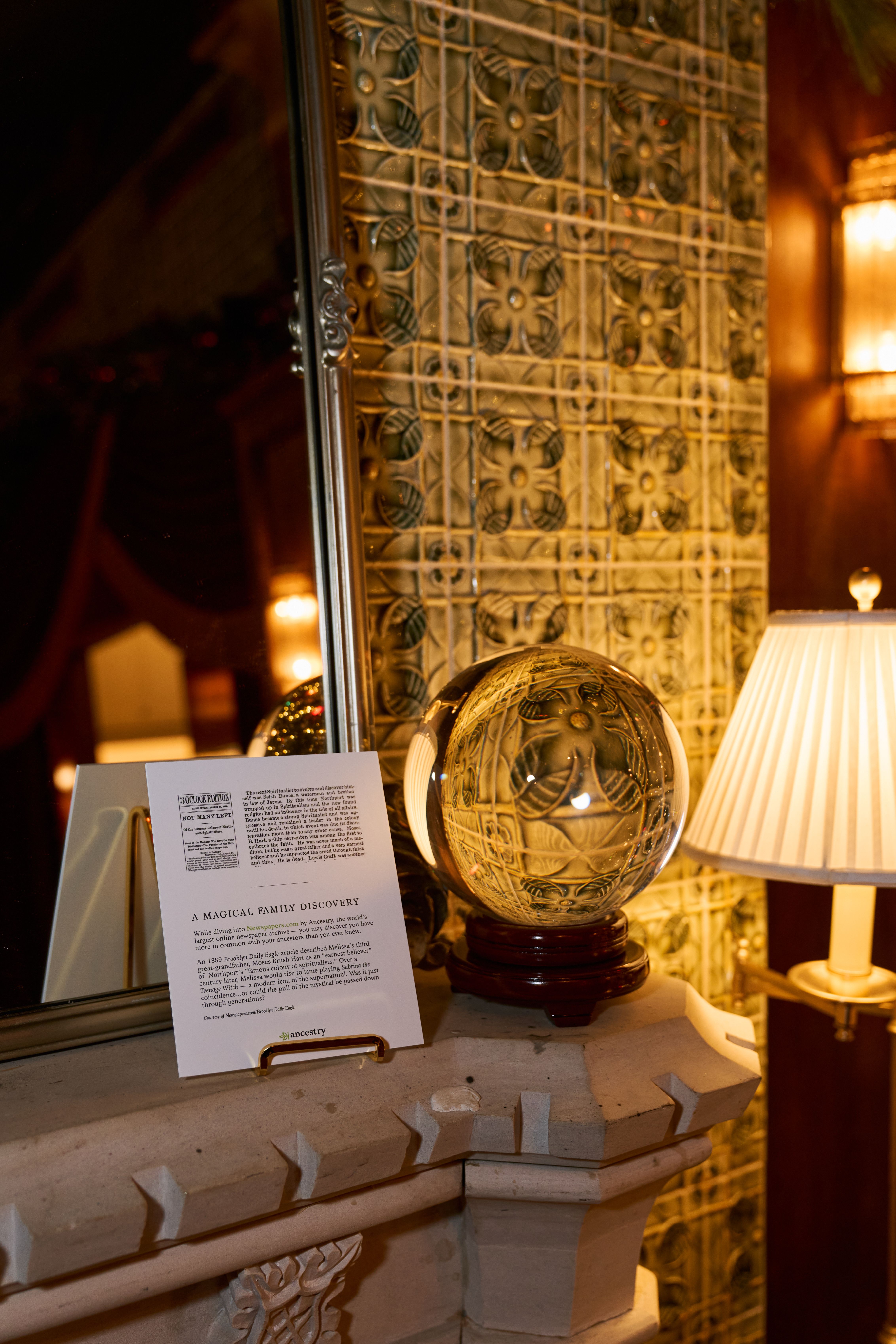 A Nostalgic Holiday Takeover with Ancestry and Mirror NYC