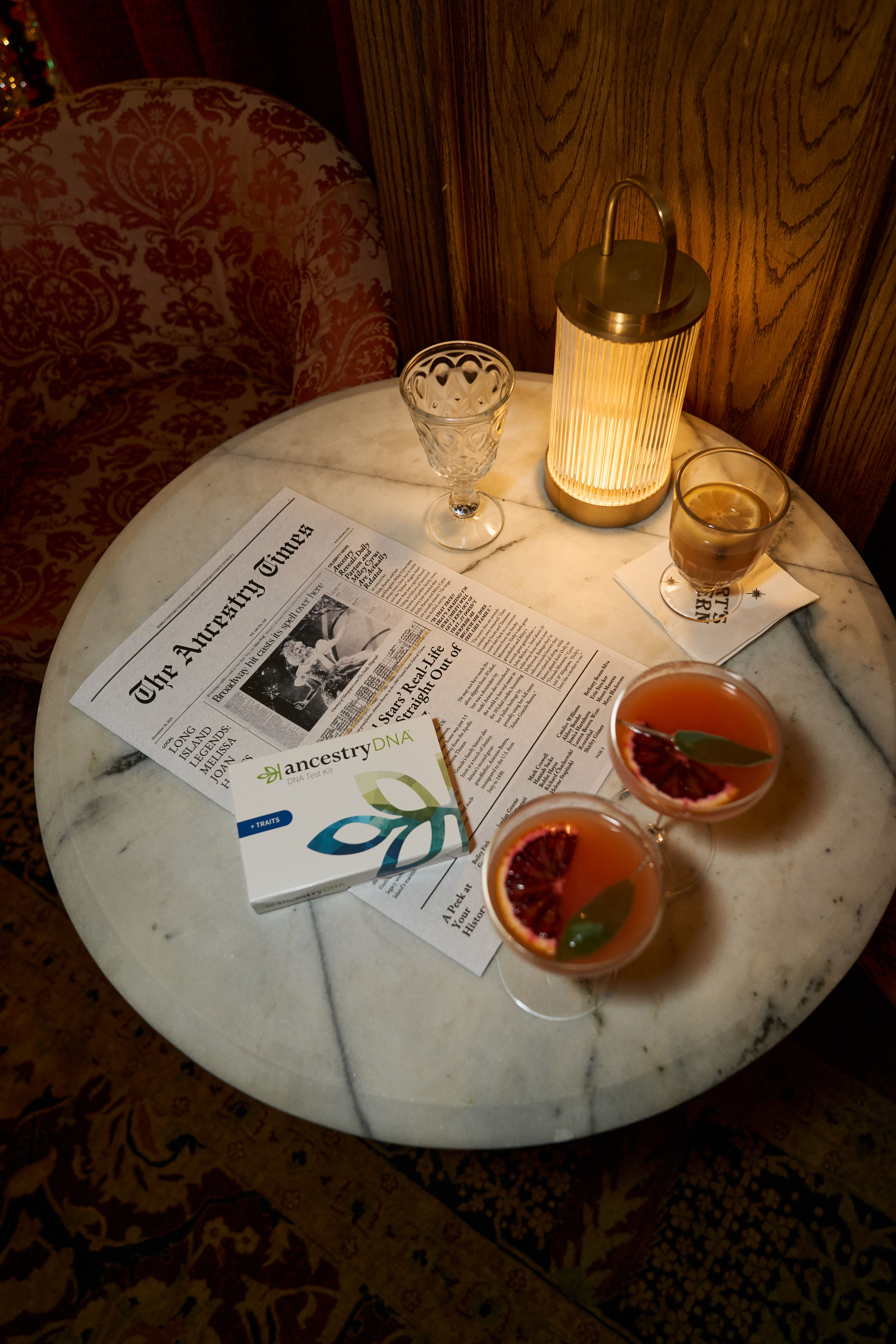A Nostalgic Holiday Takeover with Ancestry and Mirror NYC