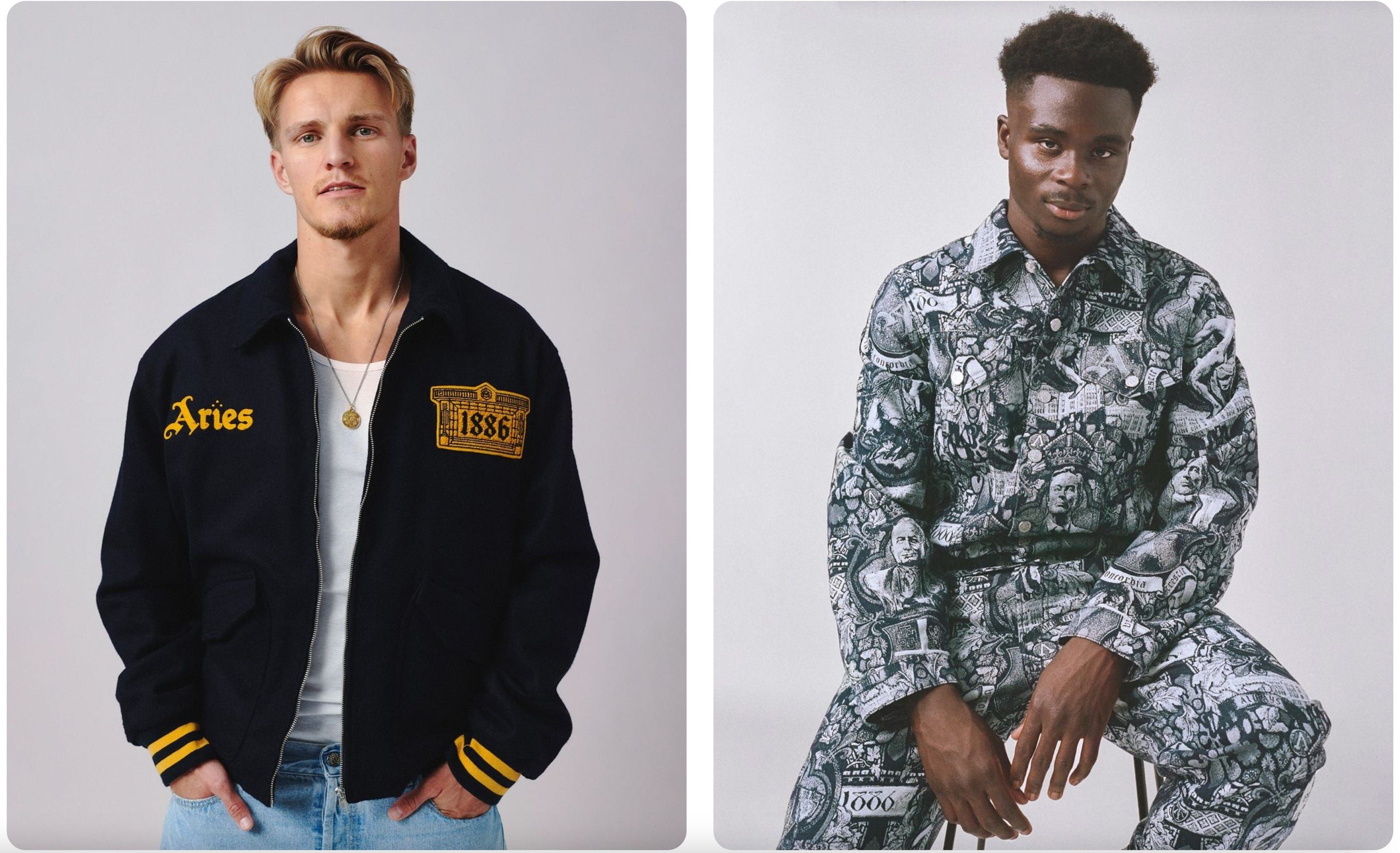 Arsenal fashion collab with Aries