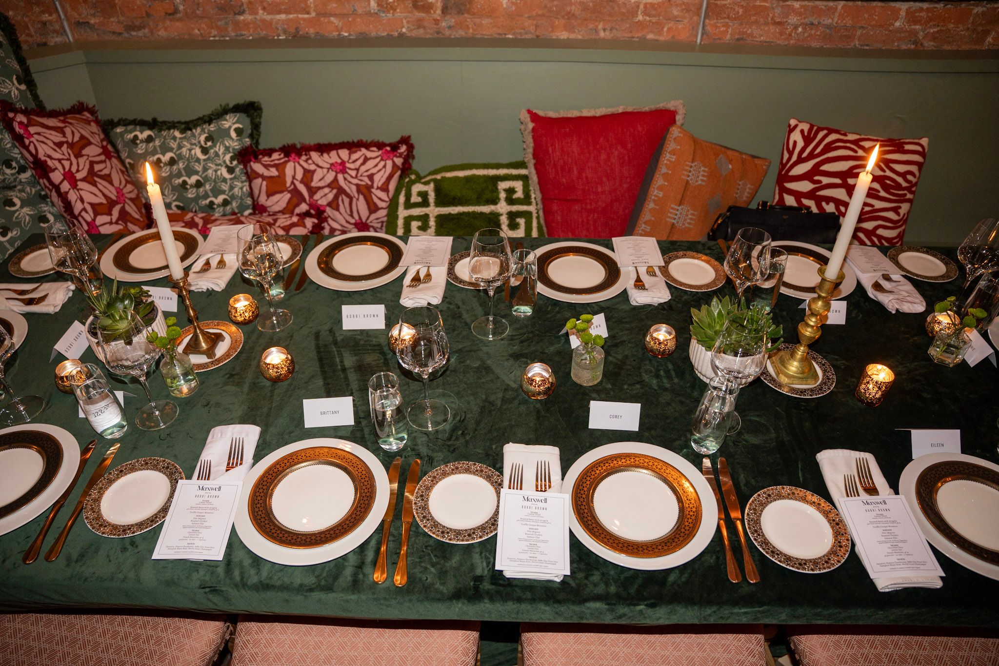 Inside the Bobbi Brown Intimate Holiday Dinner