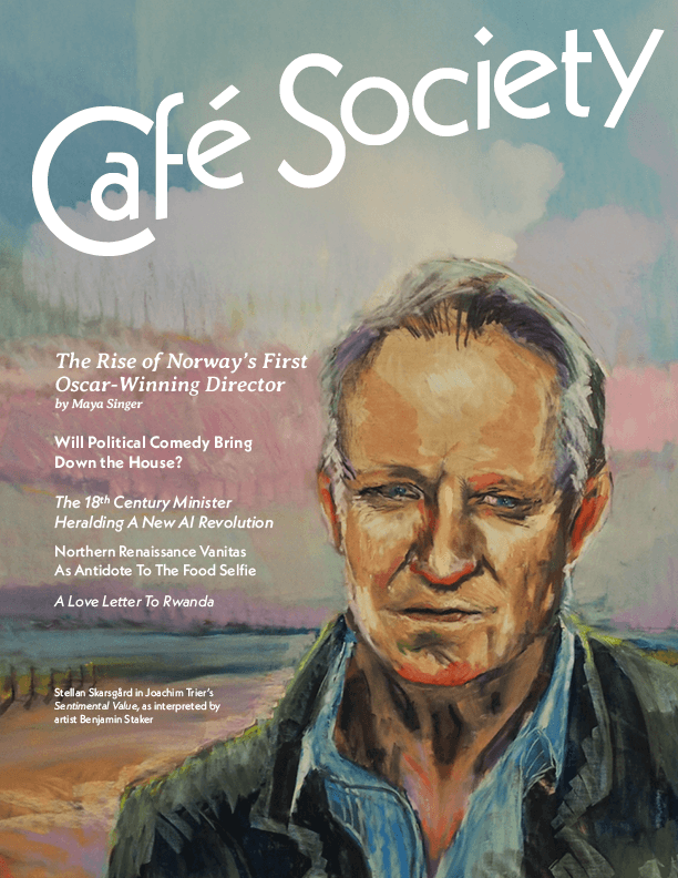 Cafe Society portrait logo artwork