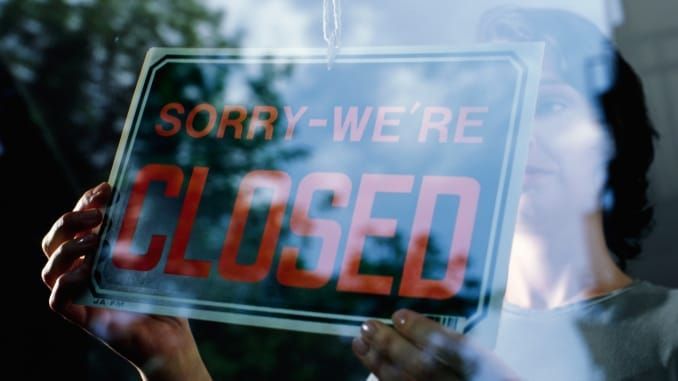 Sorry - we're closed