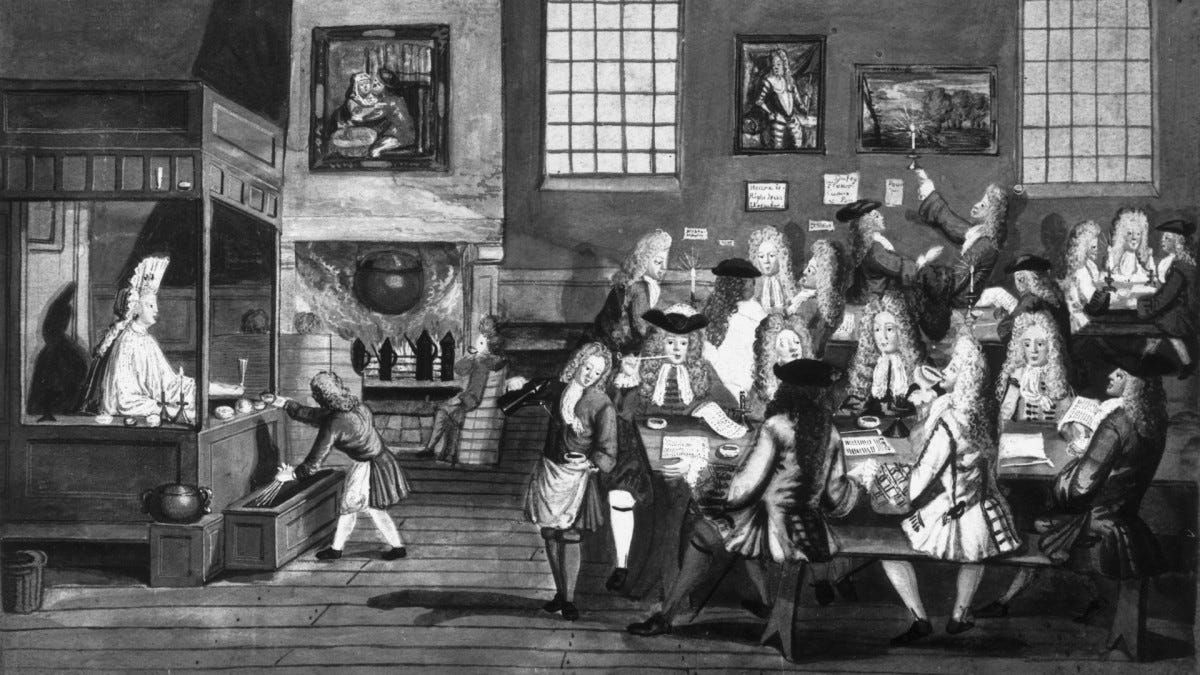 London coffee house