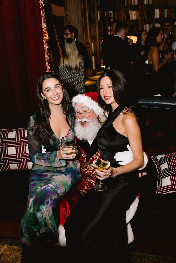  Santa made his annual appearance, and our members were ready to click photos with him