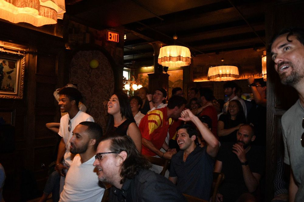 A full room alive with every heartbeat of the final
