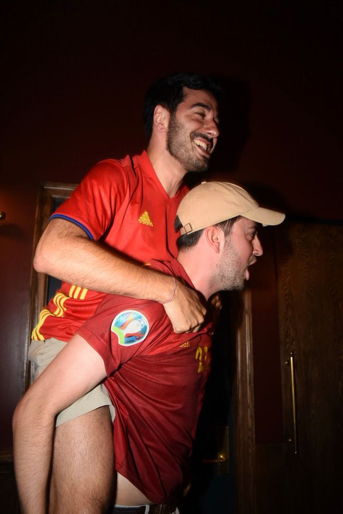 Joy that couldn’t be contained, victory carried on shoulders