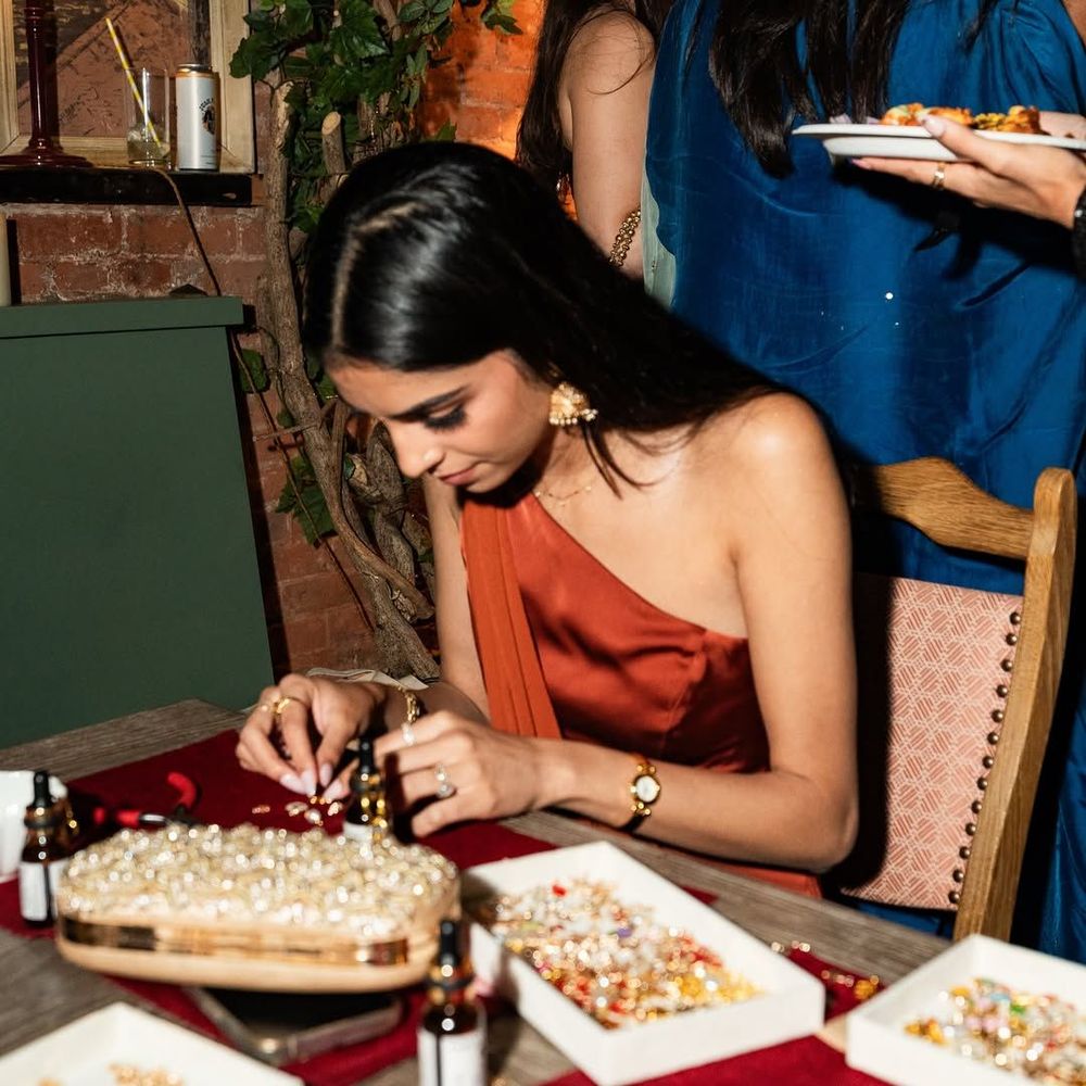 Fable & Mane invited guests to personalize their products with custom beads as a creative and memorable part of the festivities