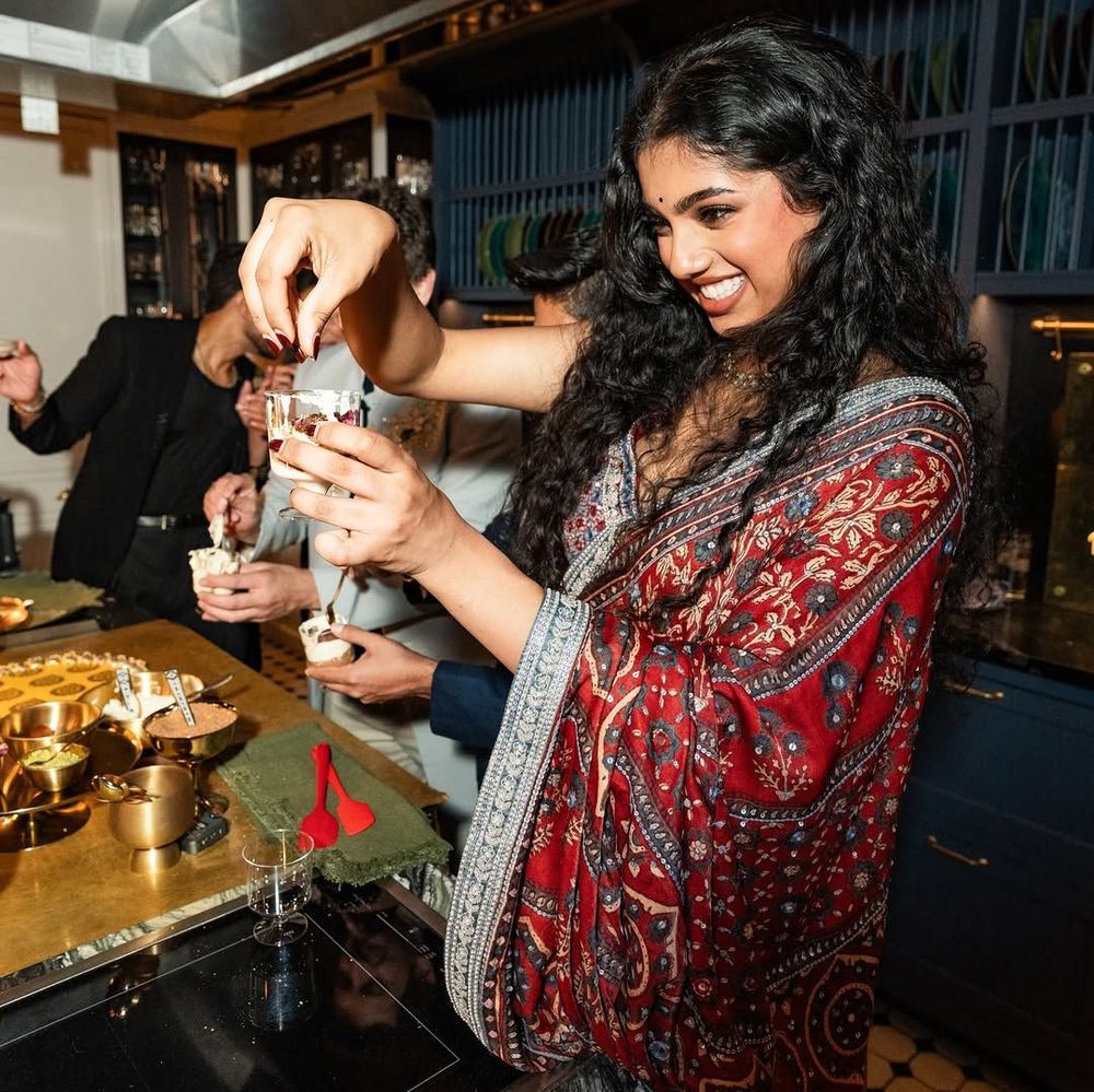 Avantika bringing her creativity to the live culinary activation