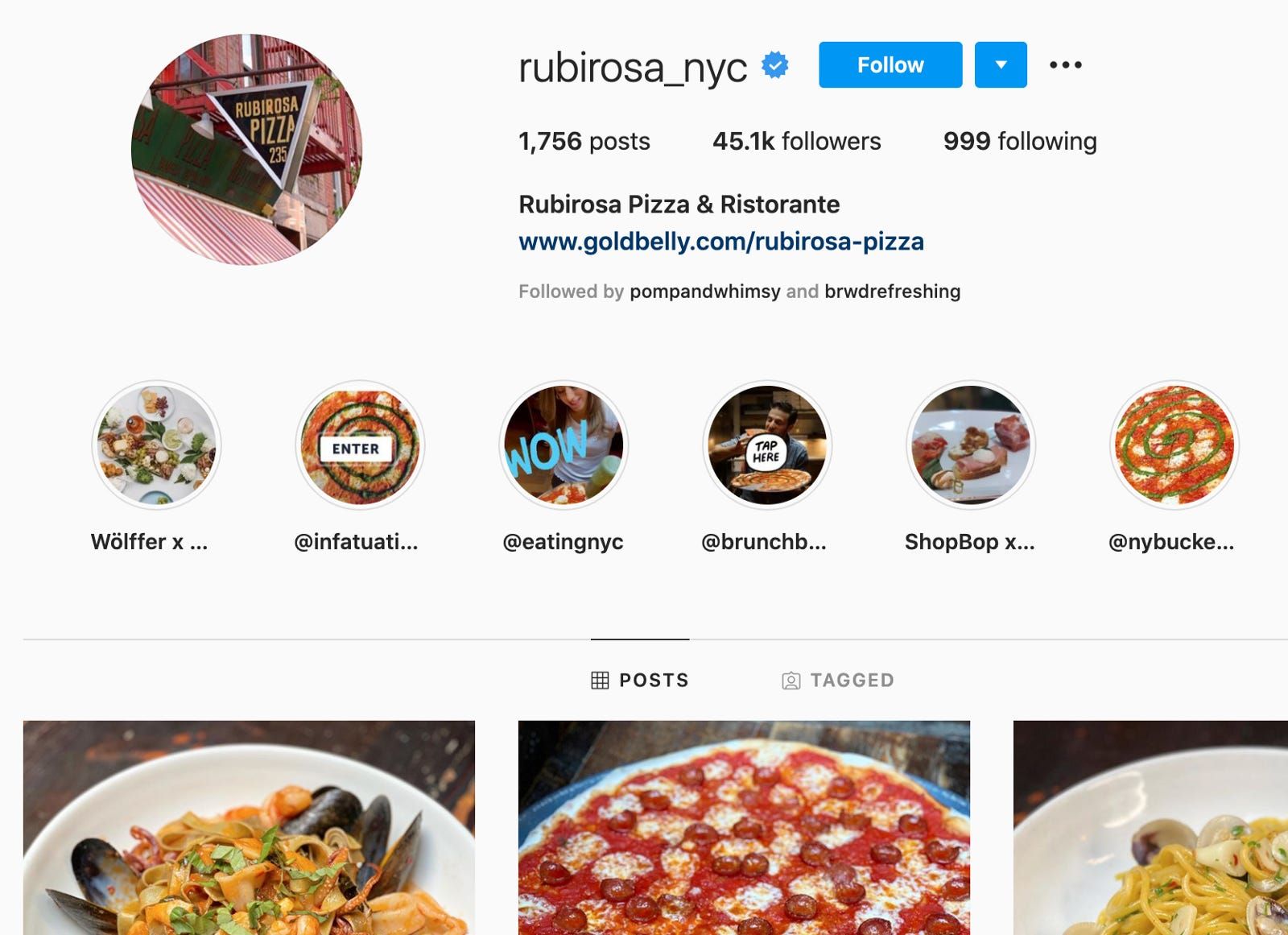 Ruburosa Pizza
