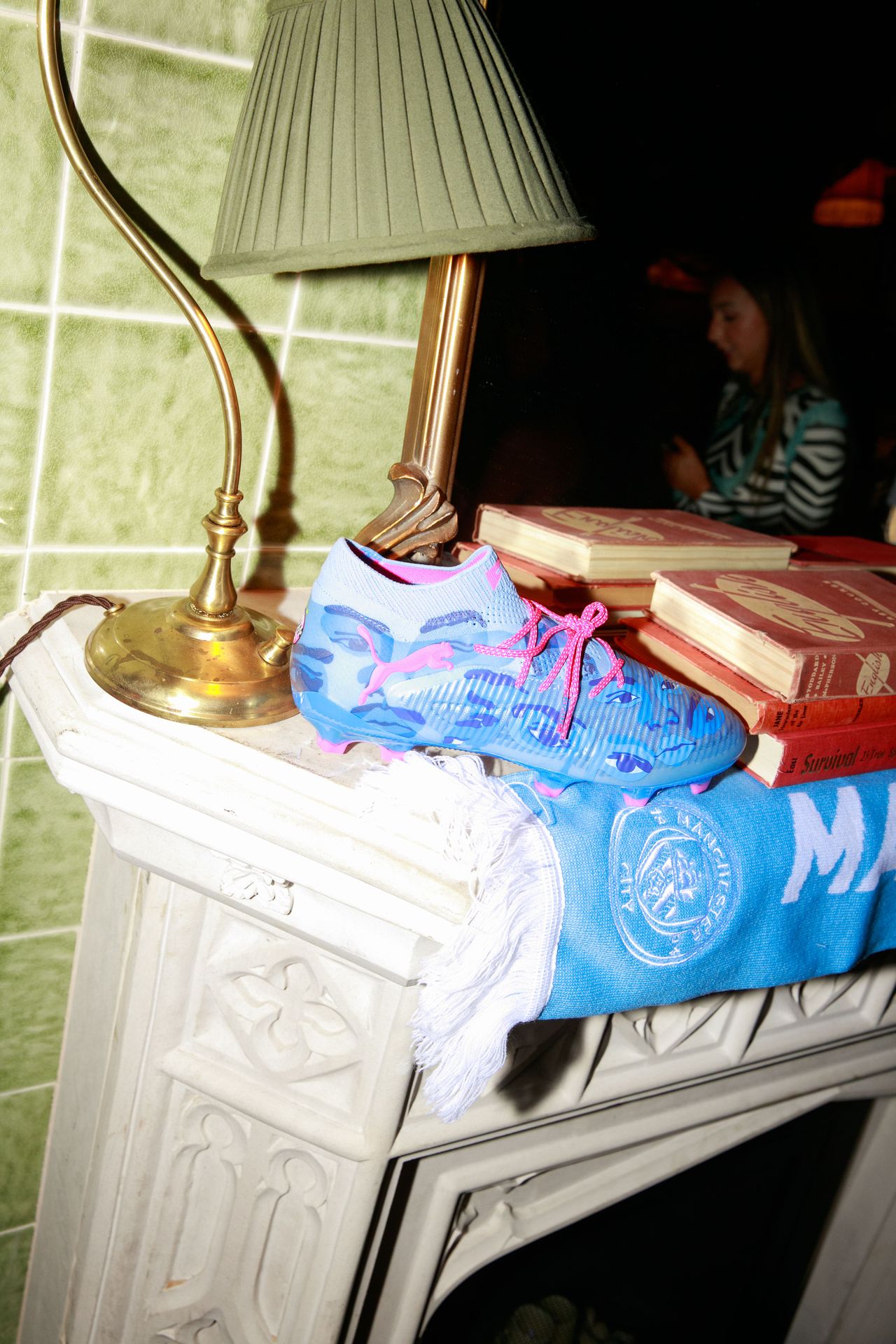 Football flavors in every corner.