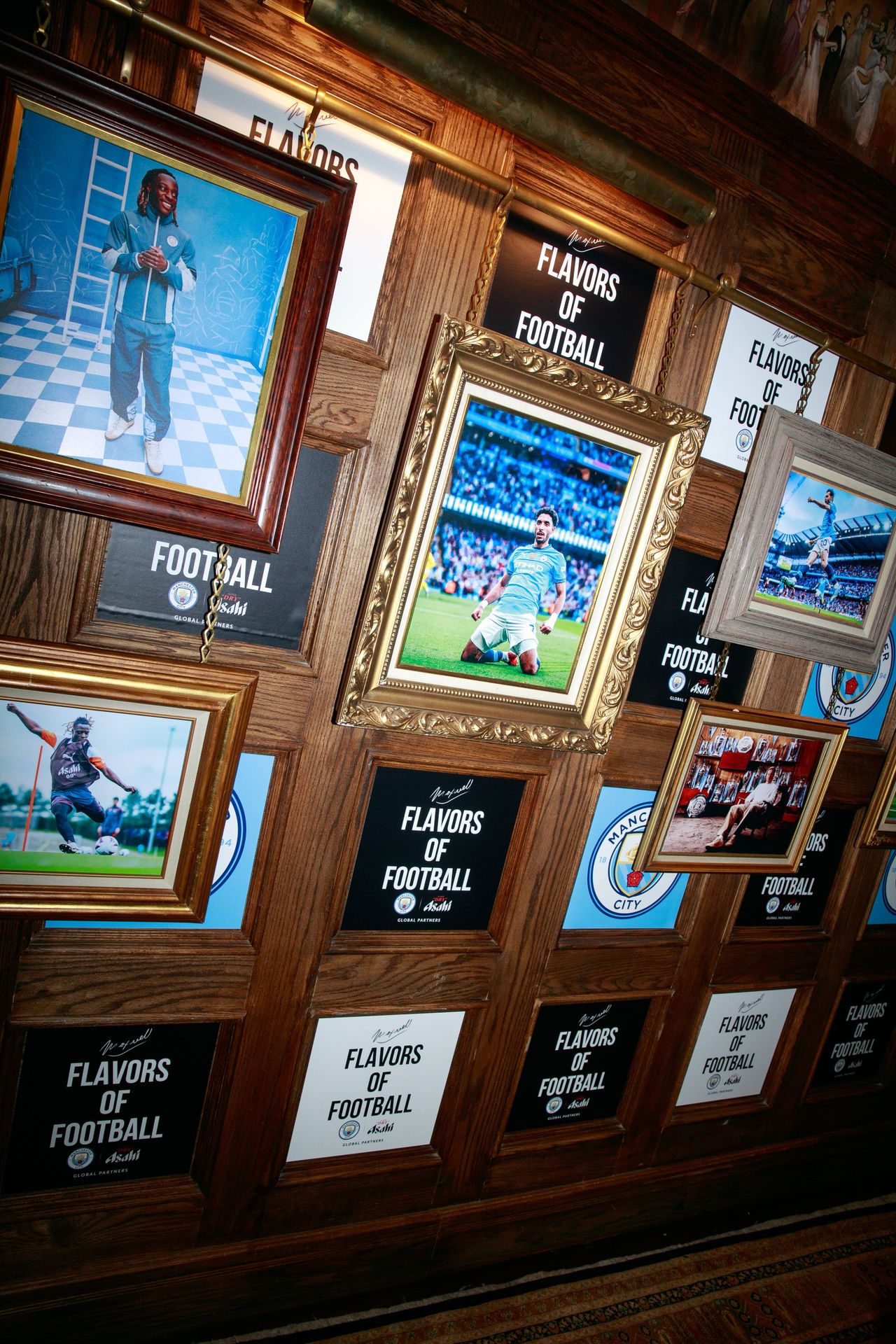 We utilized our unique picture wall to create what must be the world’s most classy step-and-repeat.