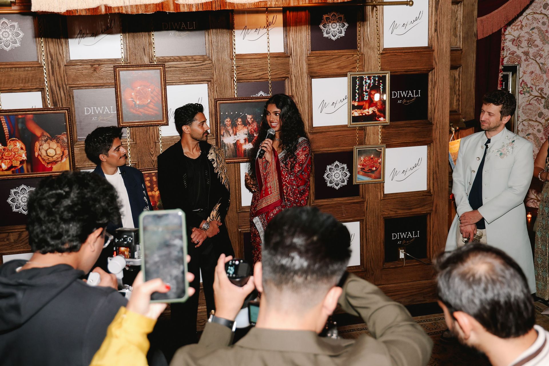 Avantika, Karan Brar, and Manish Dayal brought the evening to a radiant crescendo as they took the stage alongside our founder, David Litwak