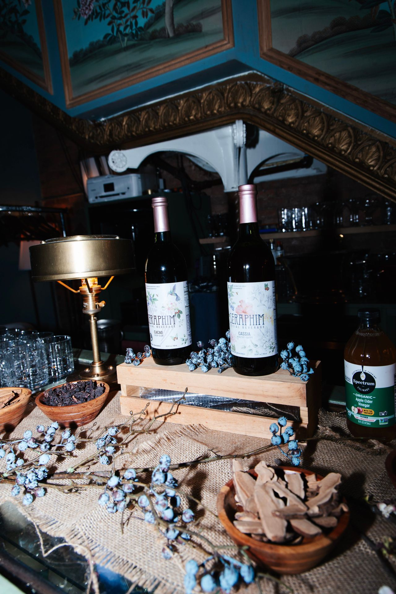Guests sipped on Seraphim’s rich blends — the perfect pour for a night of mindful indulgence