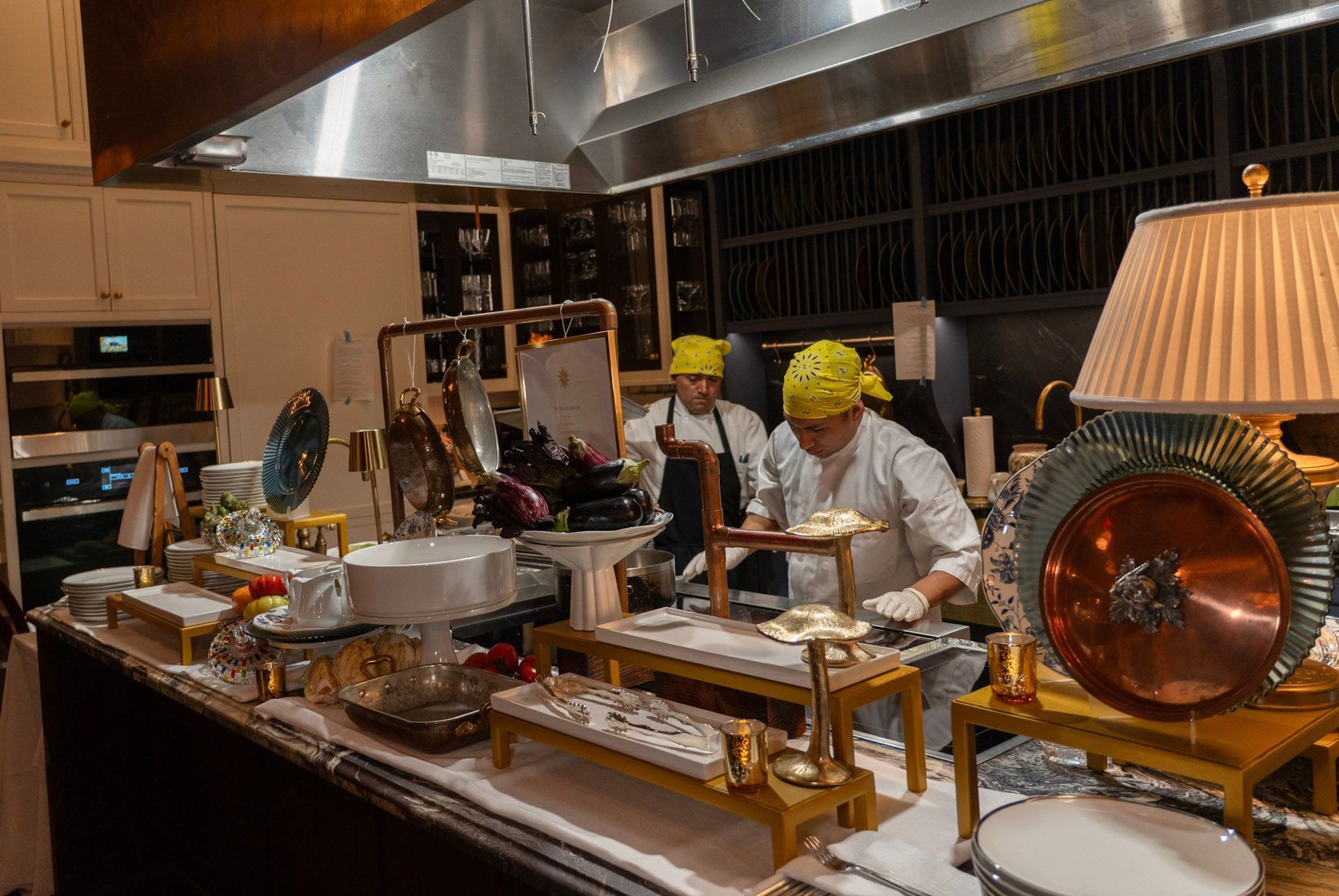 Live culinary stations bring energy and flavor to the celebration, with chefs preparing dishes right before your guests’ eyes.