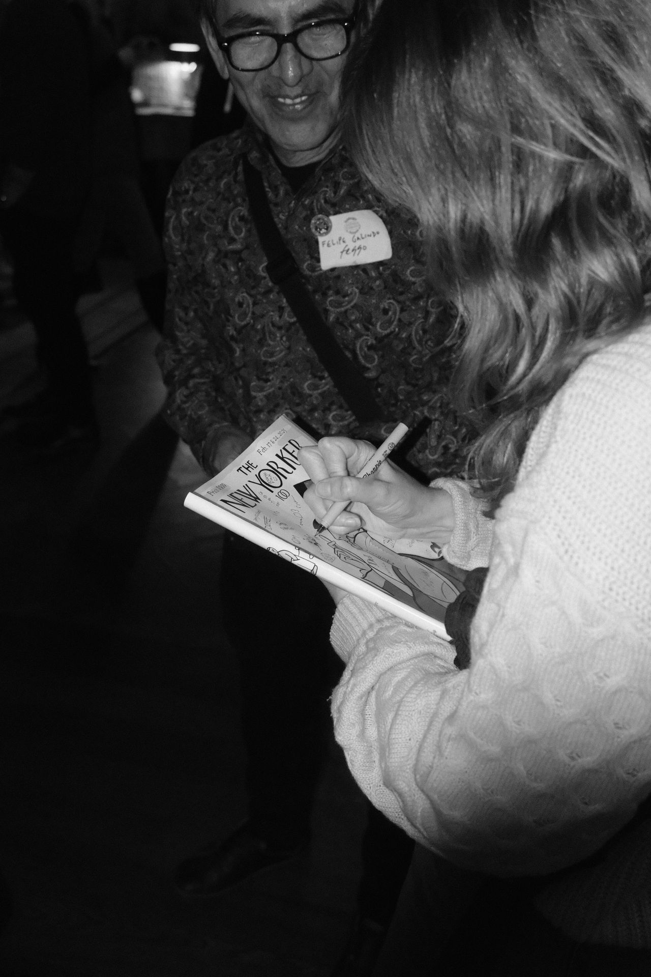 A personalized touch: original covers and comics, signed and swapped among cartoonists and fans