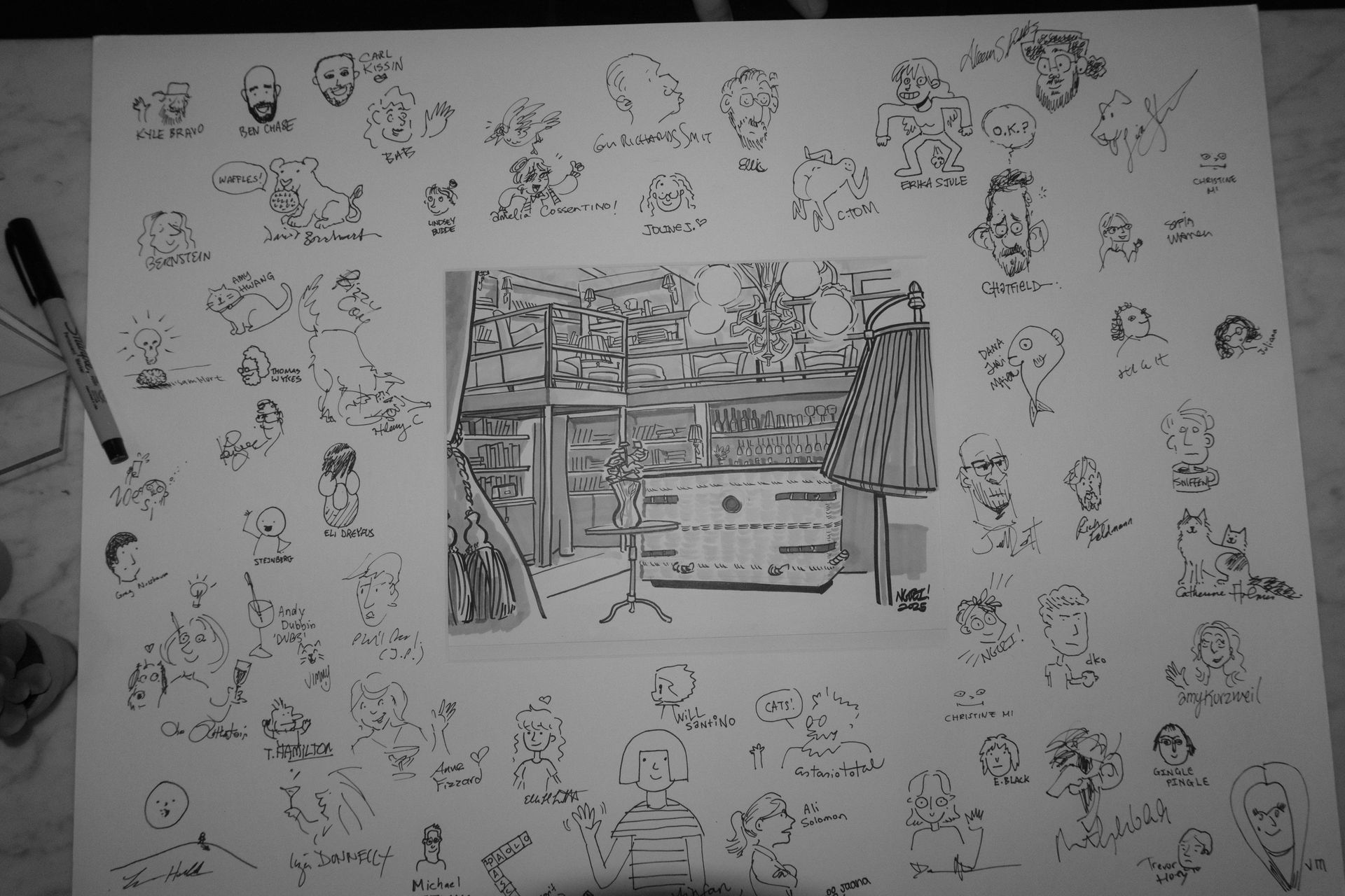 One of the night’s collective masterpiece