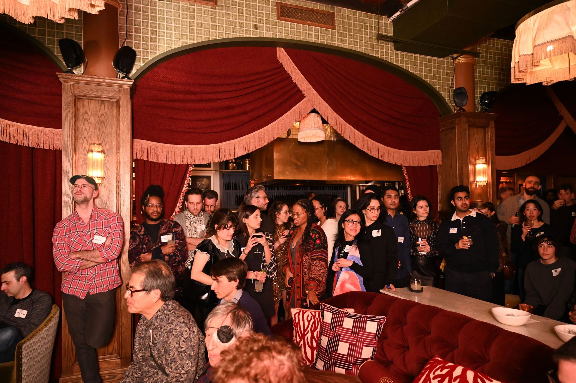 A full house—New York’s cartooning royalty and Maxwell members, soaking up a night of creative energy and cultural history