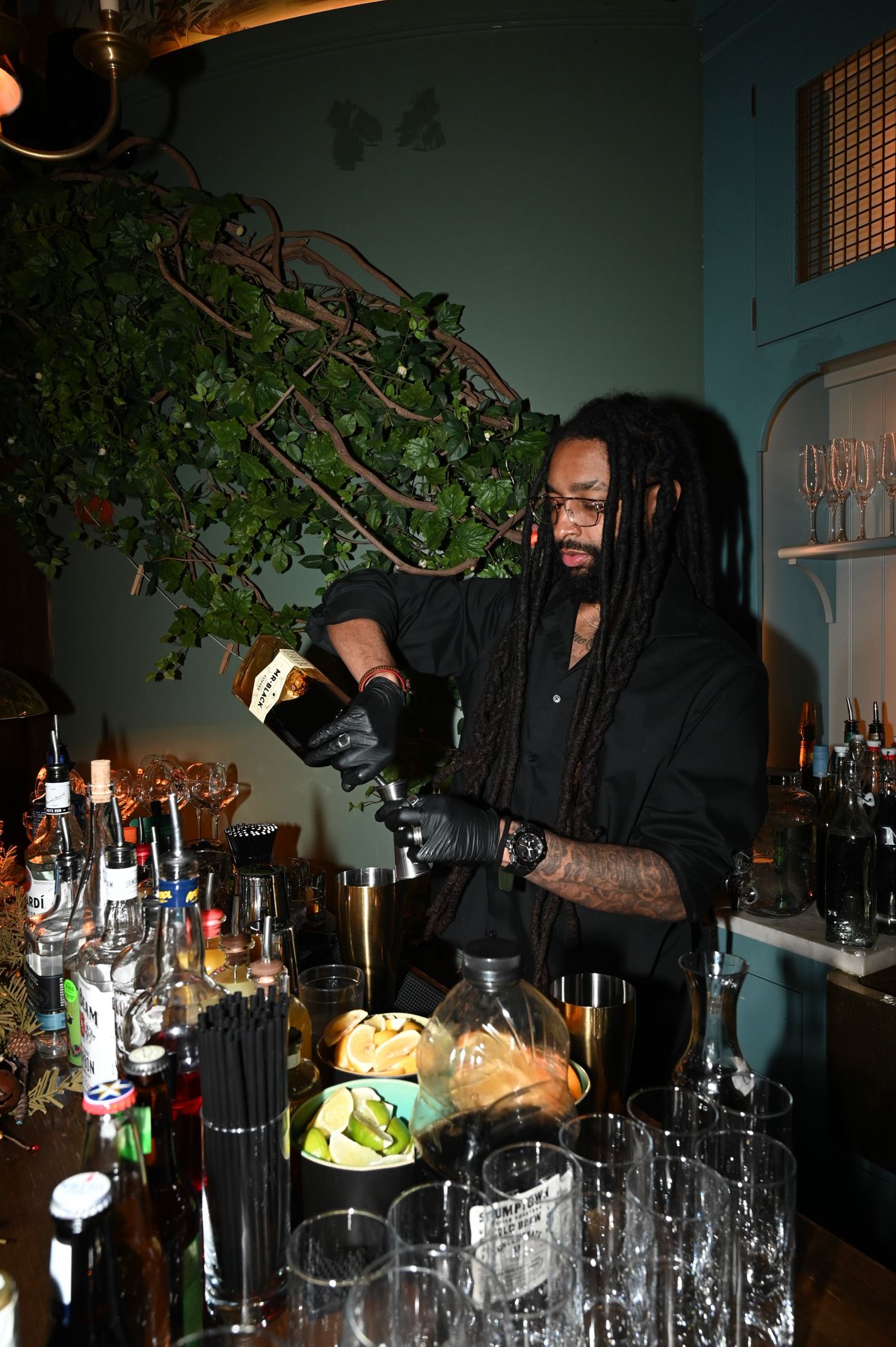 Our bartenders channeled their inner Vegas, shaking up signature cocktails
