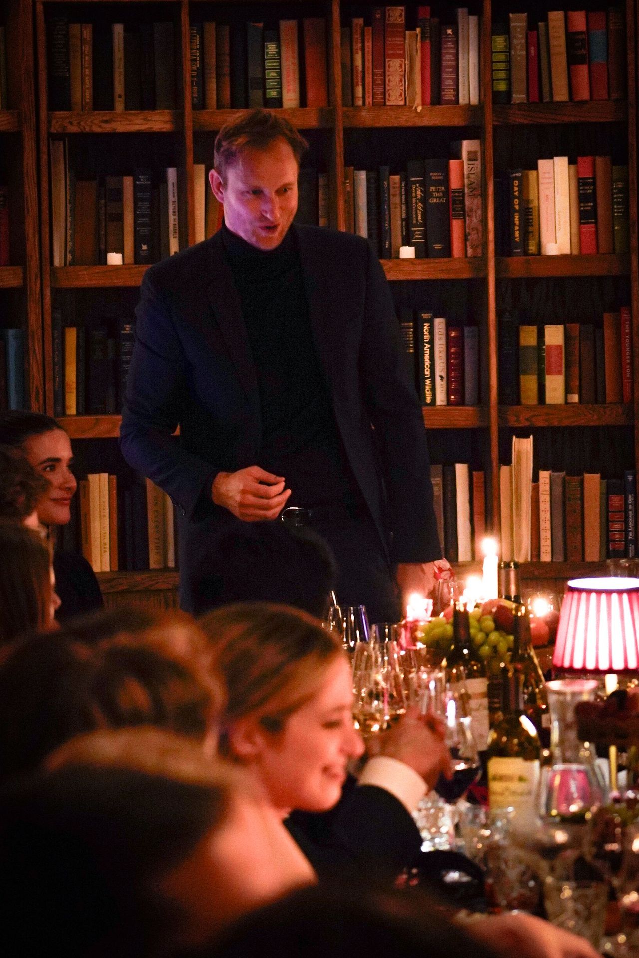 A warm welcome sets the tone for the night ahead