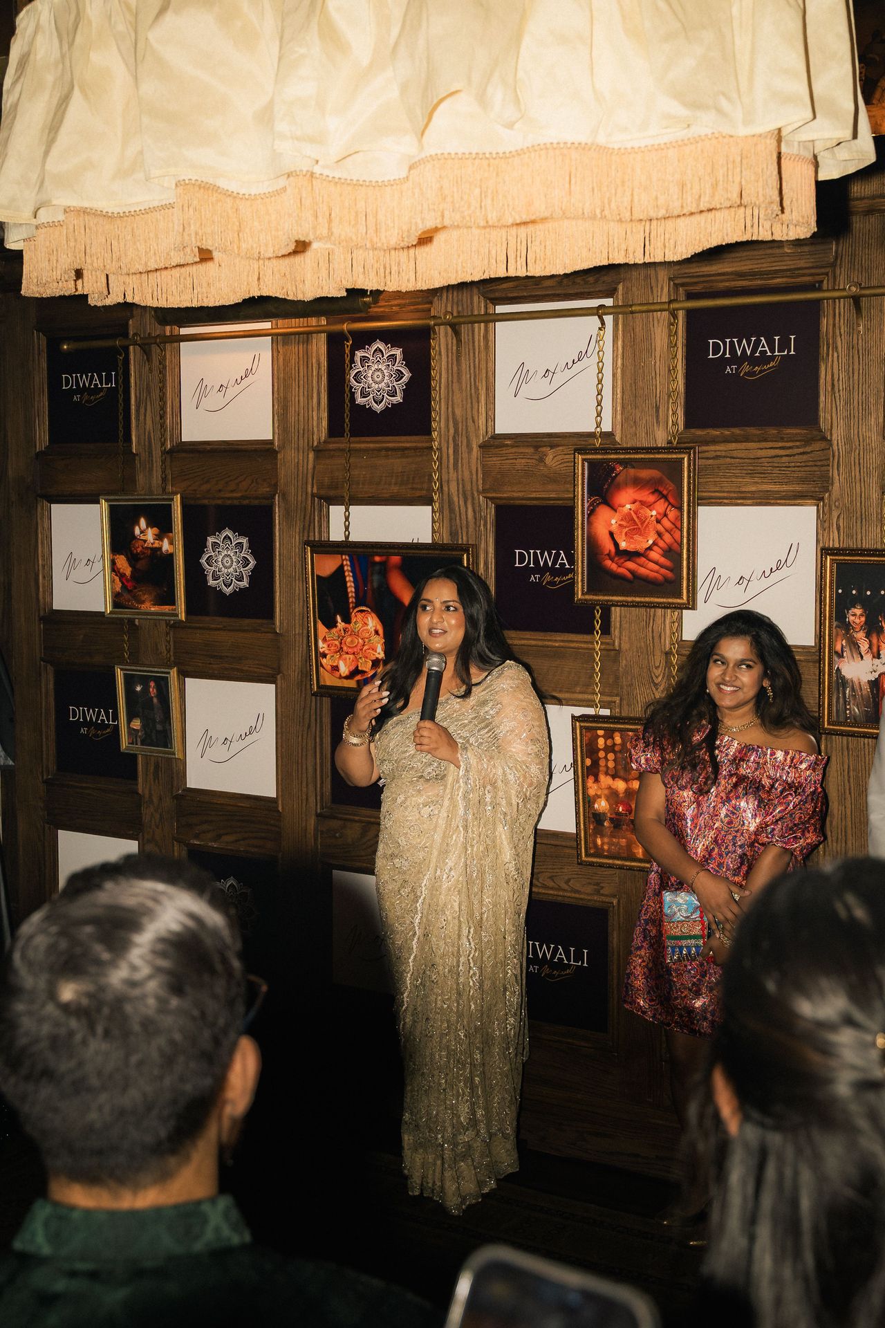 Natasha Bhargava welcomed guests to Diwali at Maxwell, setting the tone for an evening rooted in connection, celebration, and light