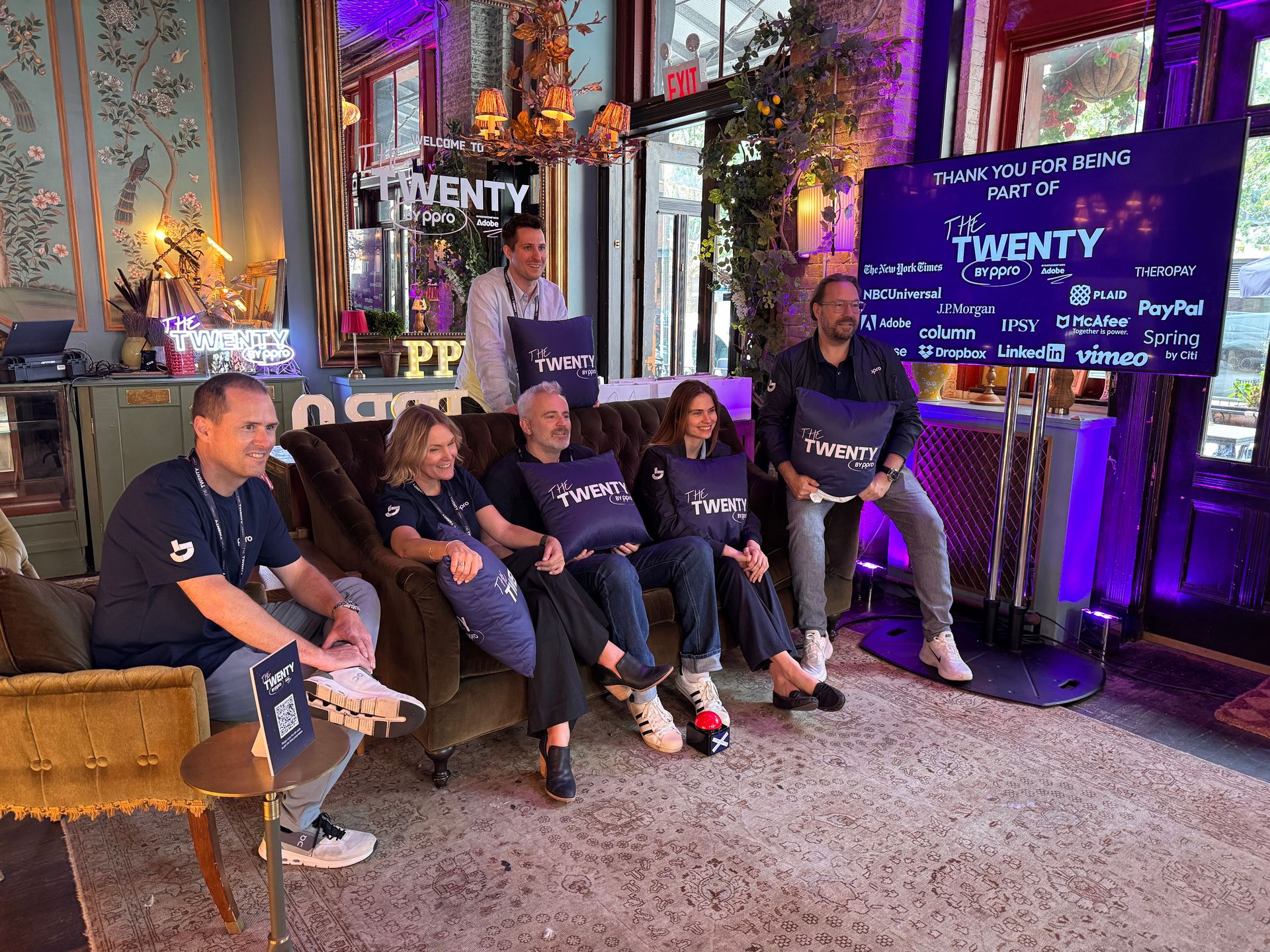 The PPRO team sharing insights on the future of digital commerce and emerging payment trends at Maxwell