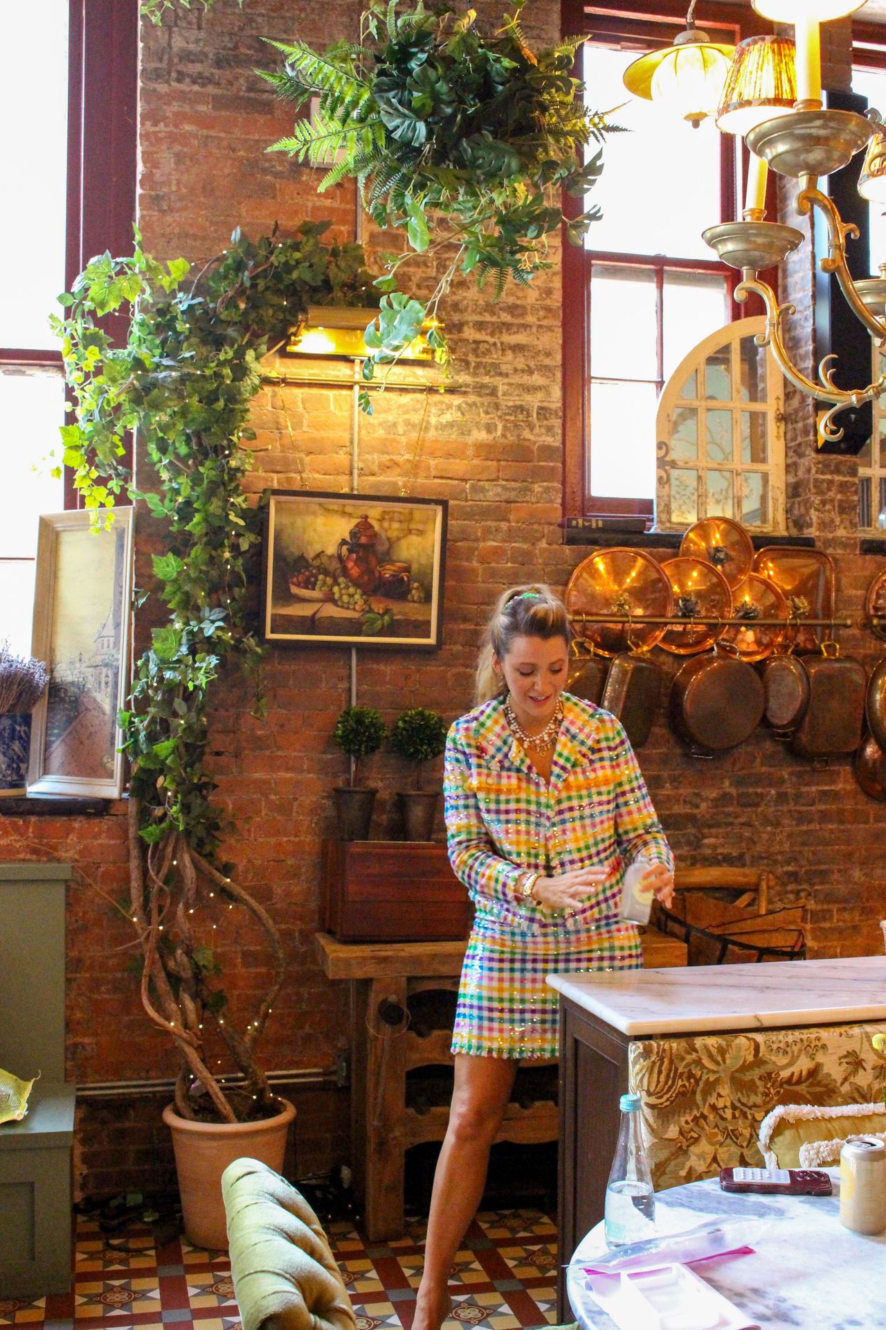 Blake Lively brings her signature style and energy to Maxwell’s Grand Kitchen