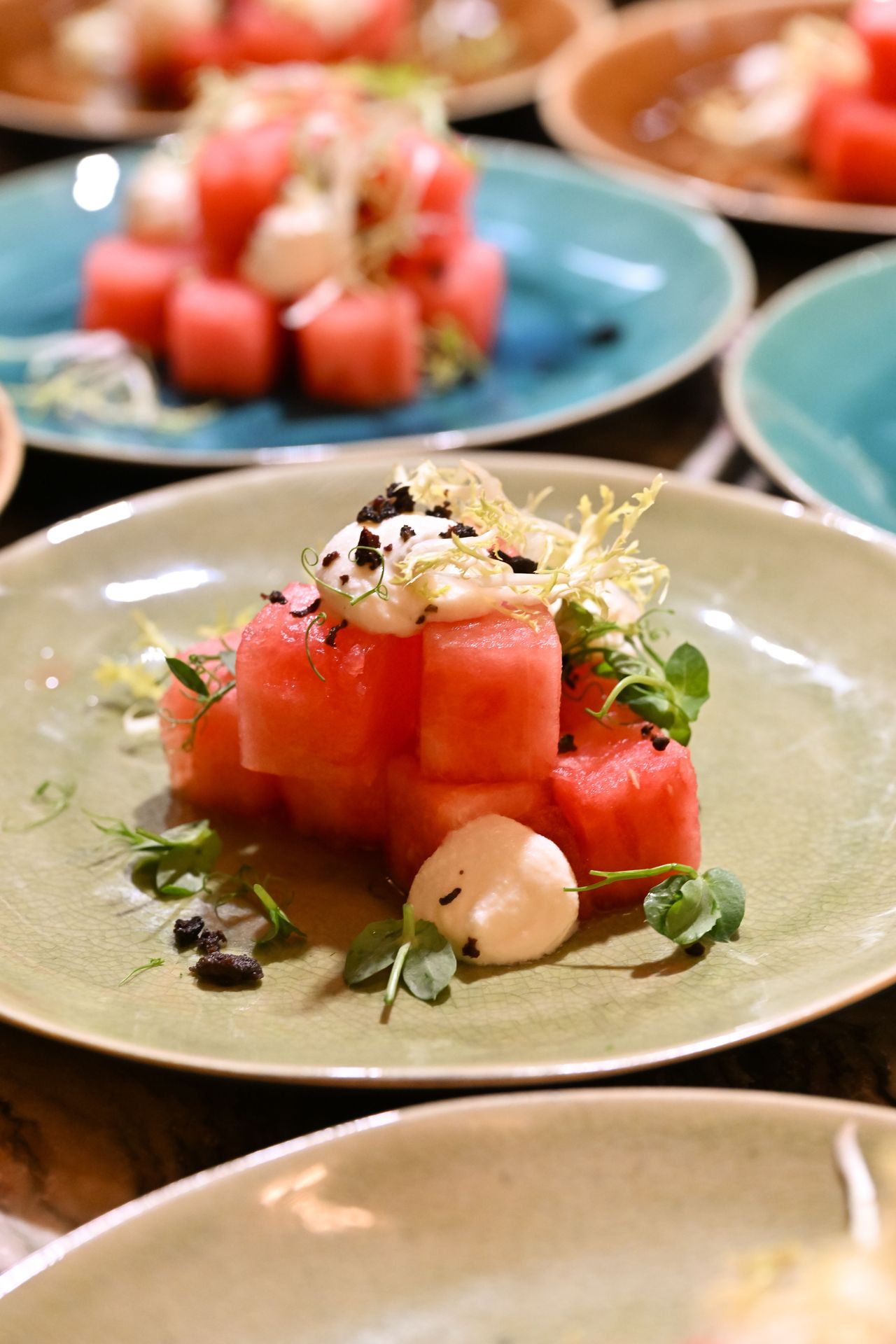 A curated multi-course dinner reflecting the festive spirit of the occasion