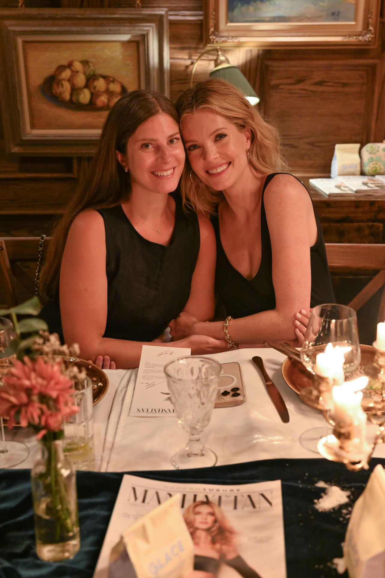 Meghann Fahy shared the evening with close friends and supporters