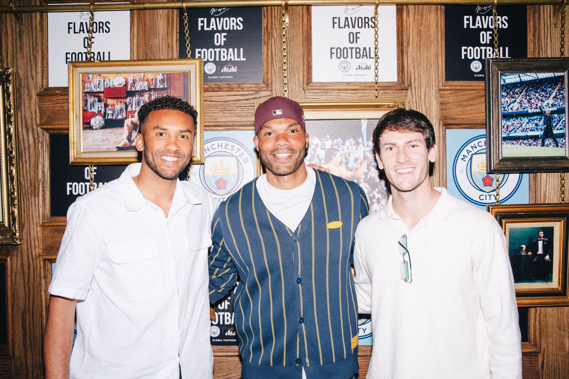 Man City supporters, soccer fans, and members of the Maxwell community gathered for an evening of sport and culture.