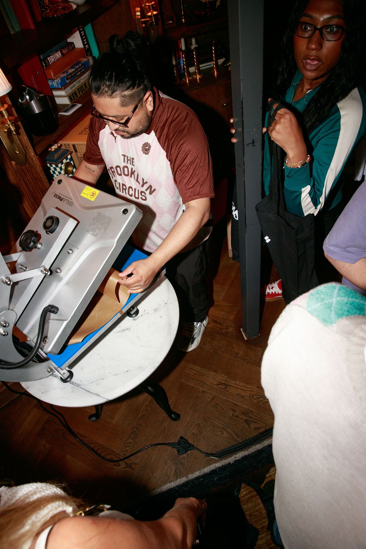 Guests took home custom Manchester City kits with pressed-on badges commemorating the event.